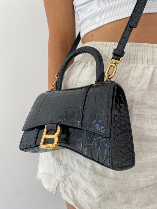 Designer Bag hire - Balenciaga Hourglass Bag