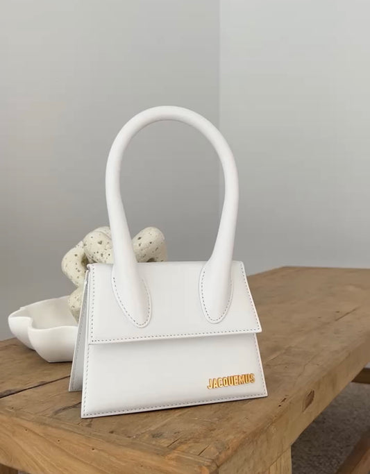 Designer Bag Hire White Jacquemus Bag